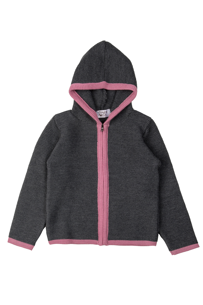 Kinder Janker CI3512 grau/pink
