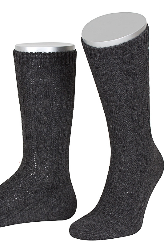 Trachten Schopper Socken L5697-02 anthra