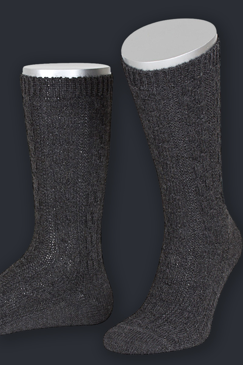 Trachten Schopper Socken L5697-02 anthra