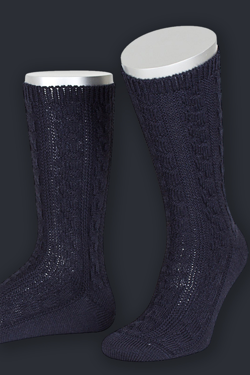 Trachten Schopper Socken L5697-06 dunkelblau