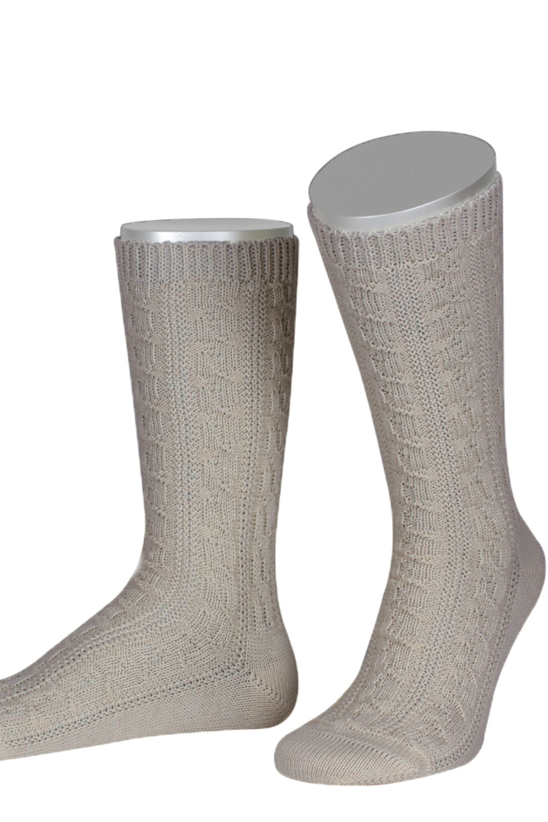 Trachten Schopper Socken L5697-40 graumeliert