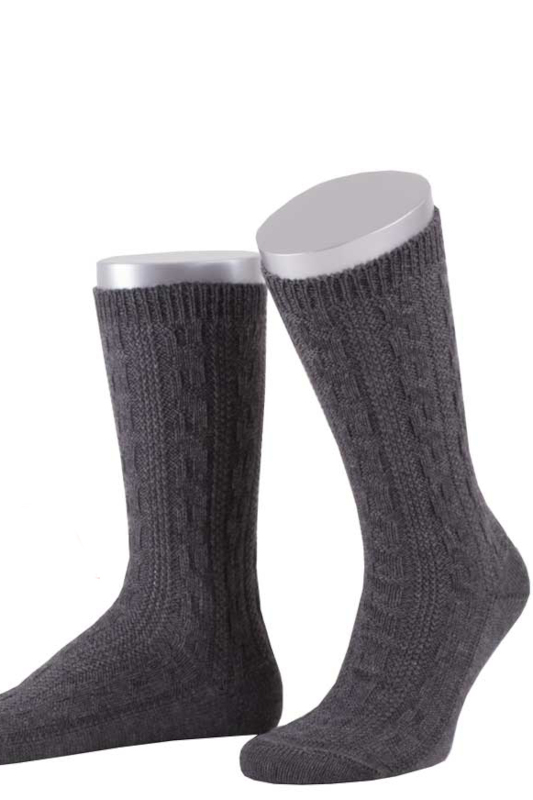  Trachten Schopper Socken L5697-52 dunkelgrau