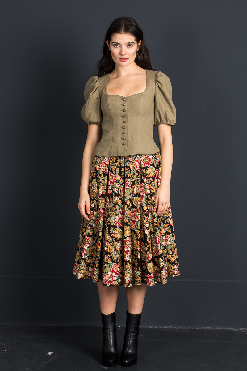 Trachtenrock Kelly skirt wildflowers