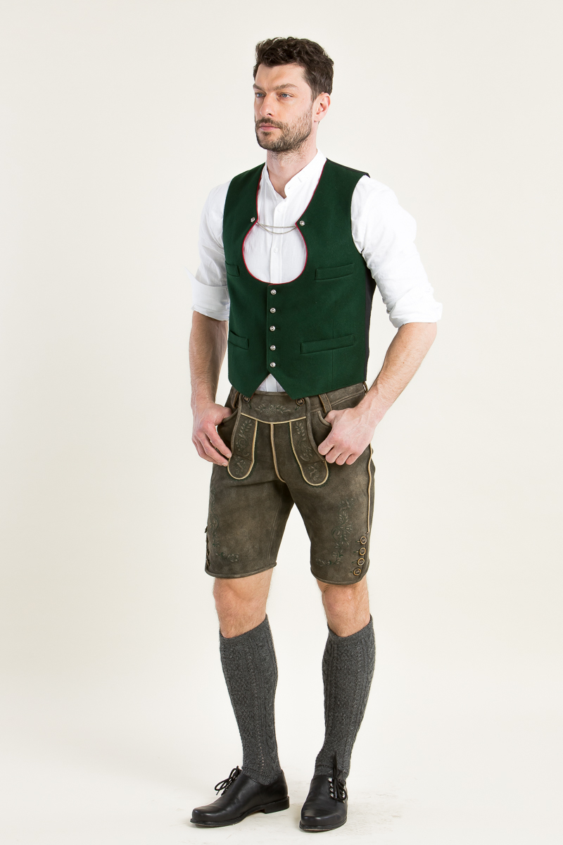 Miesbacher Trachtenweste 1930908 moos