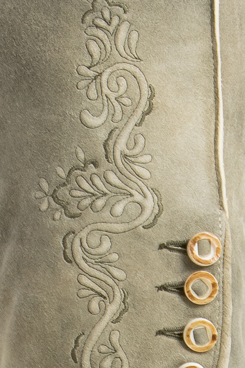 Ostarrichi Lederhose Alois ZV gletscher/oliv 