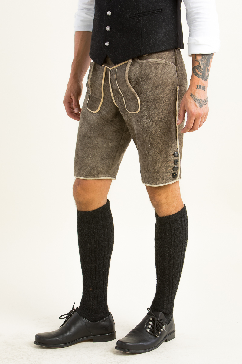 Hirschlederhose Donau-2 altsalzburg ohne Stick