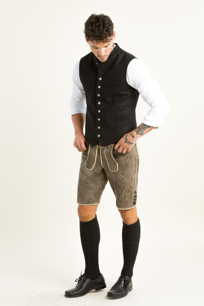 Hirschlederhose Donau-2 altsalzburg ohne Stick