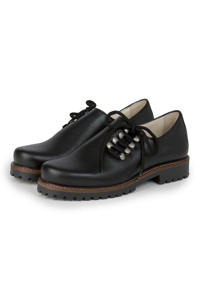 Haferlschuhe 6100-G schwarz