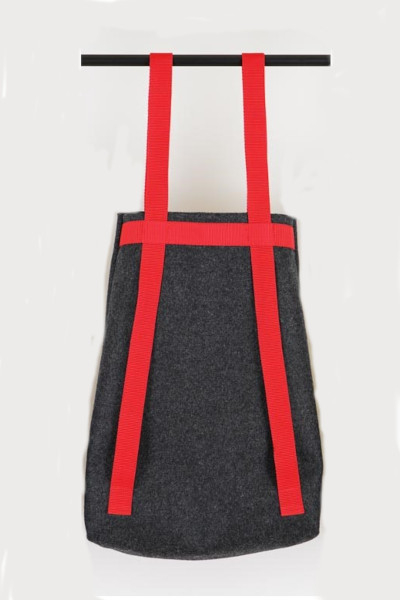 Rucksack Ruckzuck Loden rot