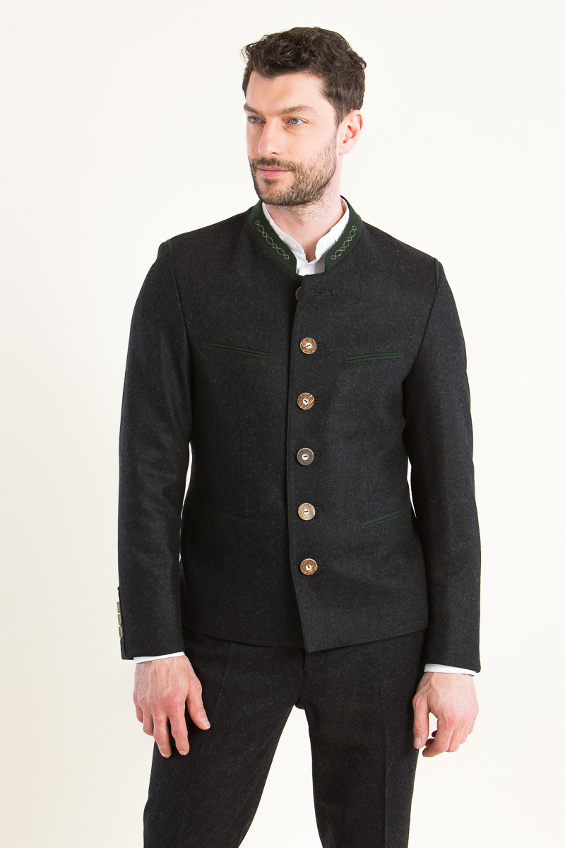 Trachtenjanker Tegernseer 3614508 anthra