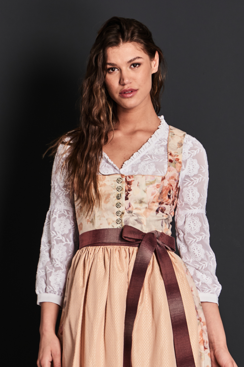 Dirndlbluse Marisol weiß