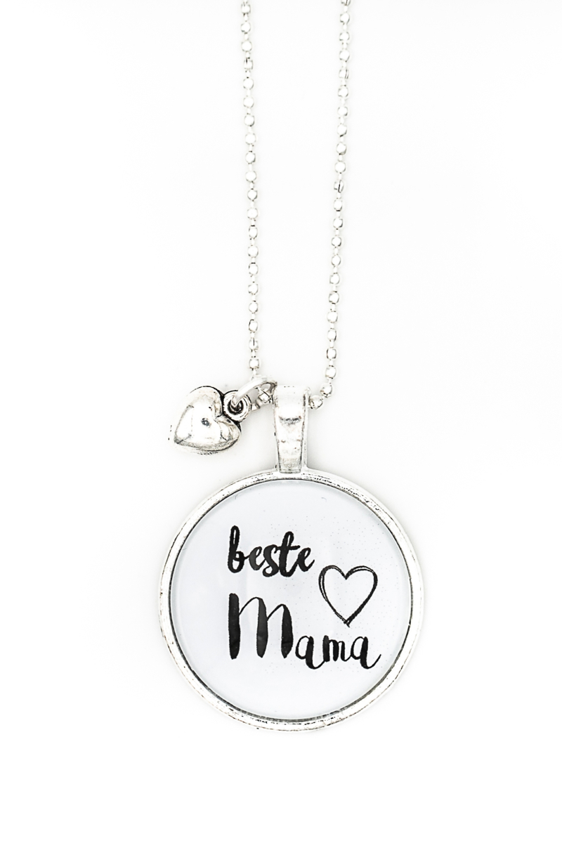 handg'macht mit Liebe Spruchkette beste Mama 213