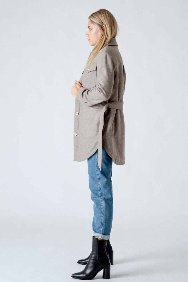 Loden-Overshirt Filippa rahm