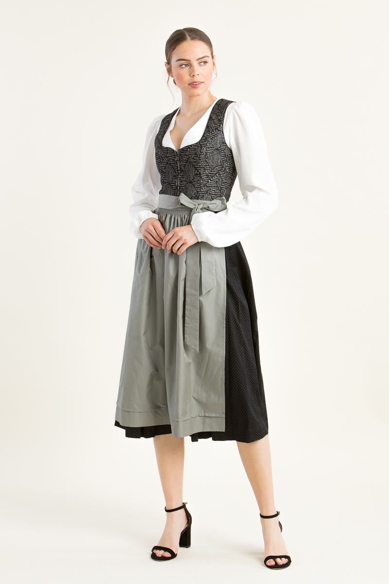 Dirndl Isi 48 10880 14255-90 schwarz