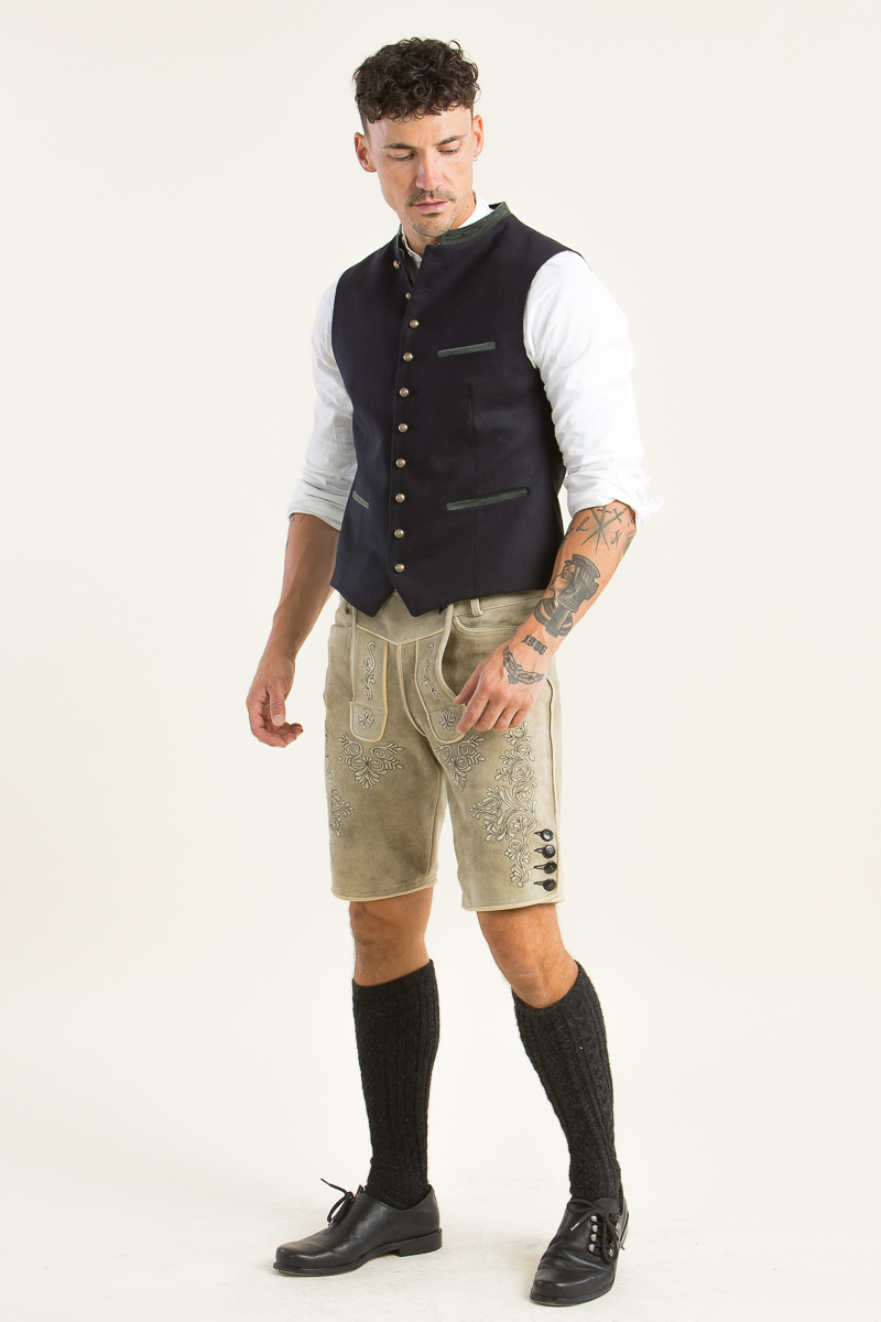 Trachtenweste Konstantin A004818-605 schwarzblau