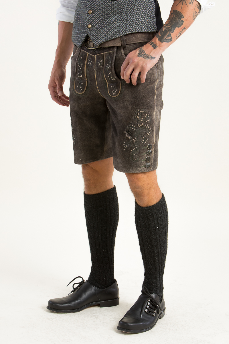 Lederhose Evander rustikal/marokko