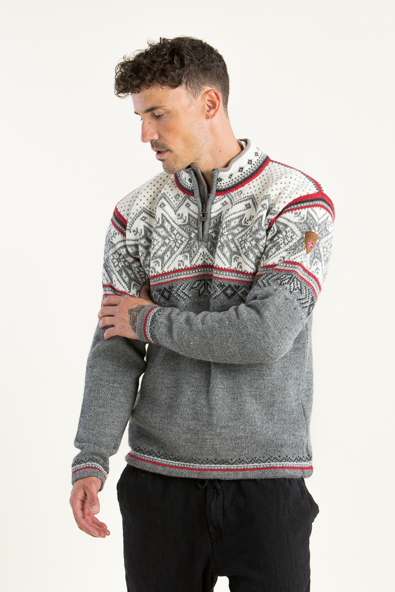 Norweger Pulli Vail Masc grau 90331-T