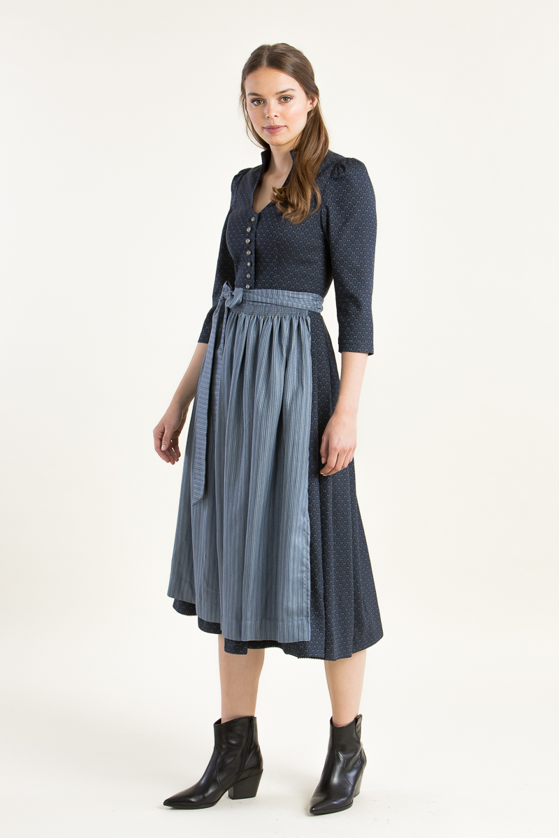 Langarmdirndl Weitsee 2062-40 blau