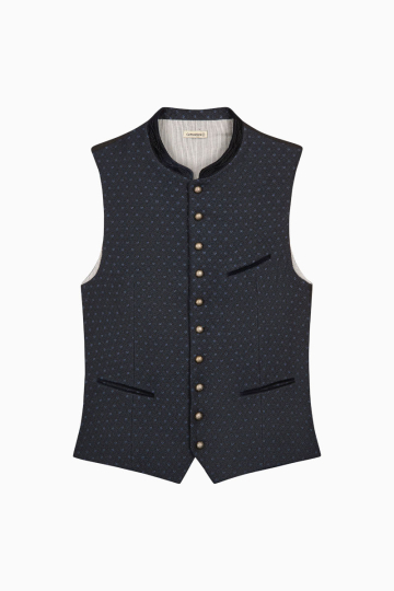 Trachtenweste Konstantin A004979-680 petrolblau