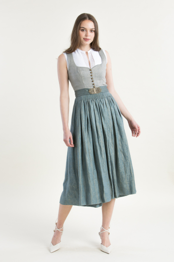 Dirndl Hedi mit Herzausschnitt K0952 cloud blue