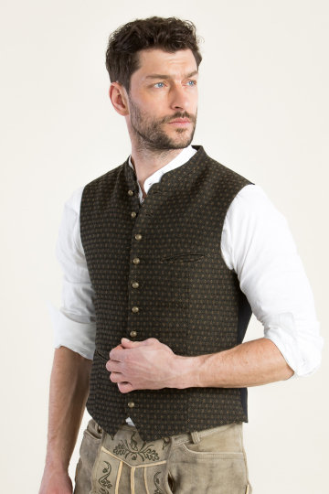 Trachtenweste Konstantin A004636-795 oliv