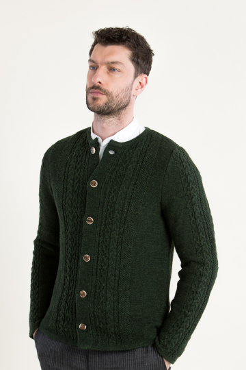 Strickjanker j-121 grün