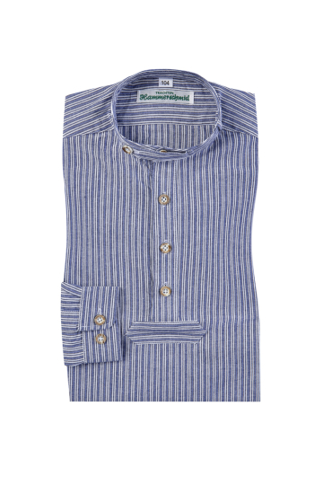 Kinder Pfoadhemd 1920-49 blau