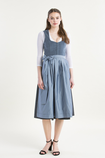 Dirndl Anneliese rauchblau